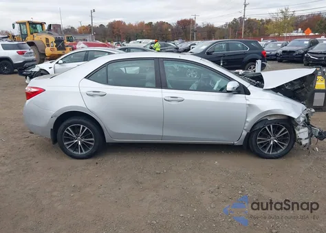 2017 Toyota Corolla Le из США, поврежденный, VIN 2T1BURHE3HC897978